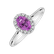Prsteň s diamantmi a zafírom Princess4