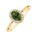 Prsteň s diamantmi a zafírom Princess4