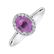 Prsteň s diamantmi a zafírom Princess4