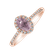 Prsteň s diamantmi a zafírom Princess4