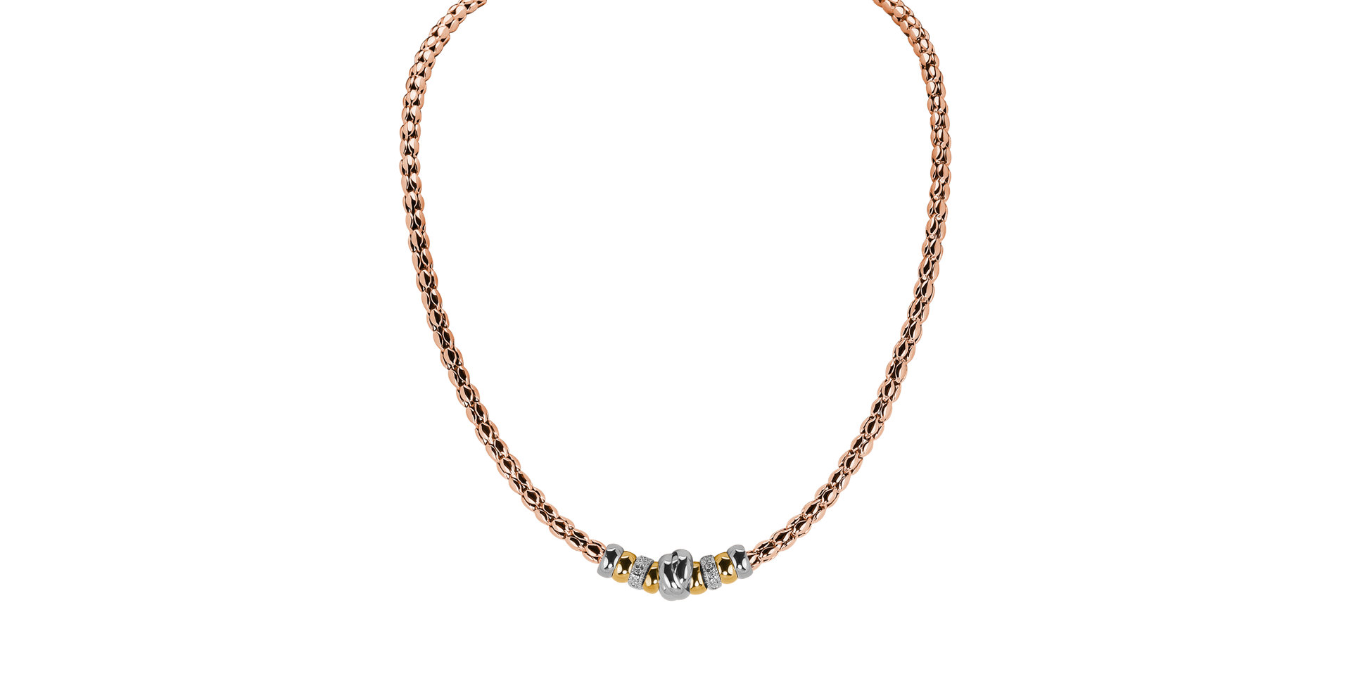 Náhrdelník s diamantmi Lyra