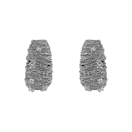 Náušnice s diamantmi Tarynne