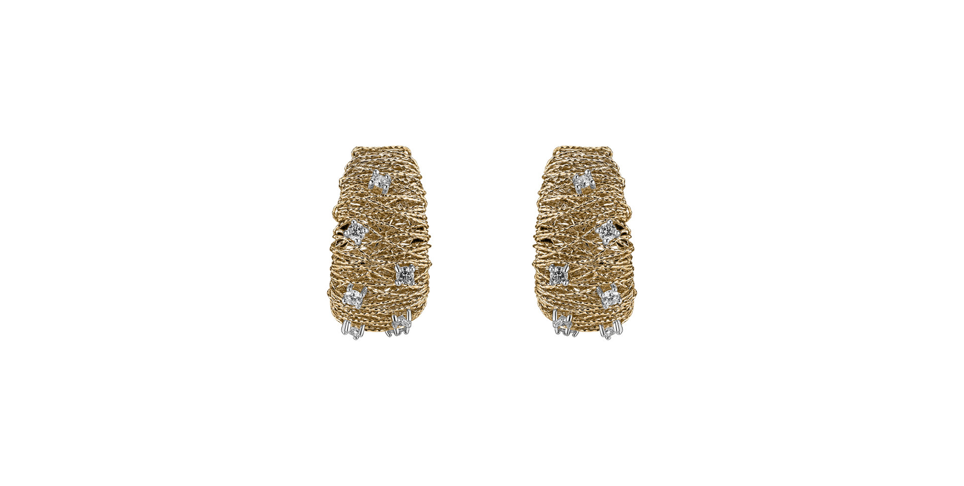 Náušnice s diamantmi Tarynne