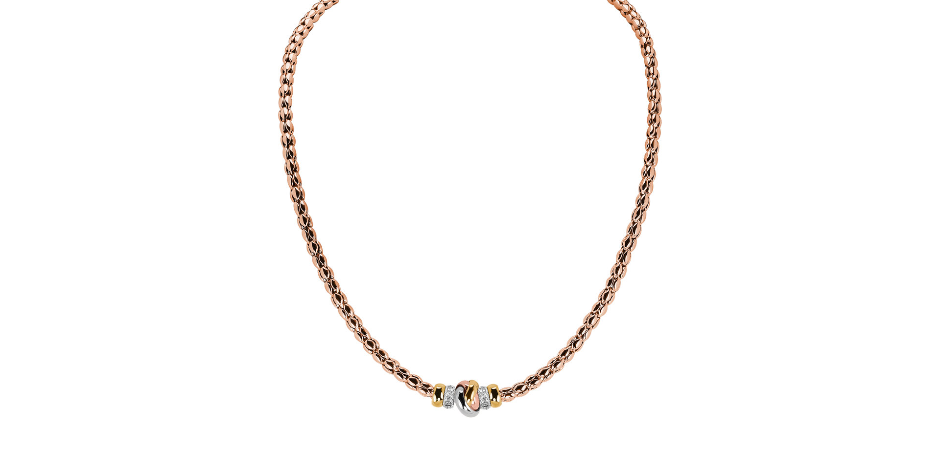 Náhrdelník s diamantmi Frabcis