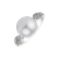 Prsteň s perlou a diamantmi Fantasy Pearl3