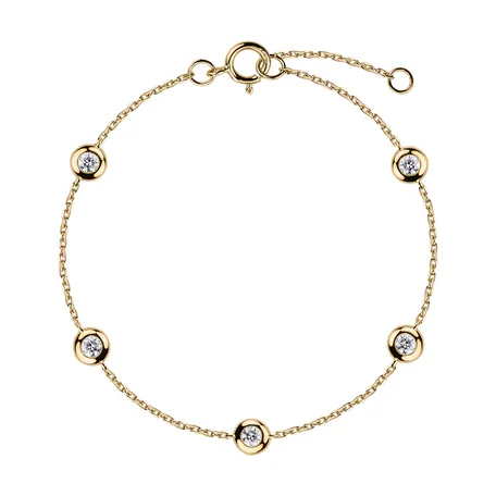 Náramok s diamantmi Sparkling Dots