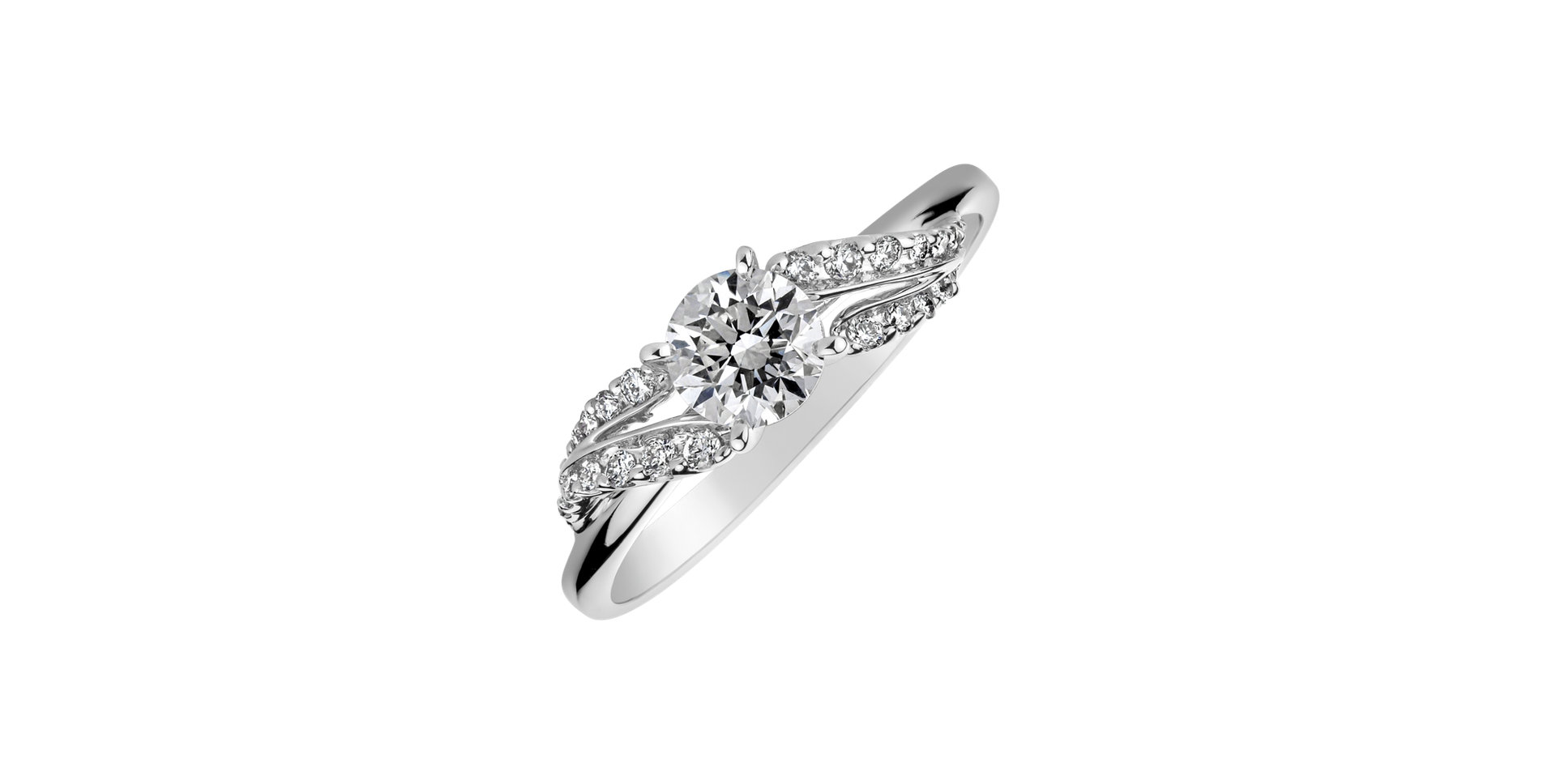 Prsteň s diamantmi Tender Love