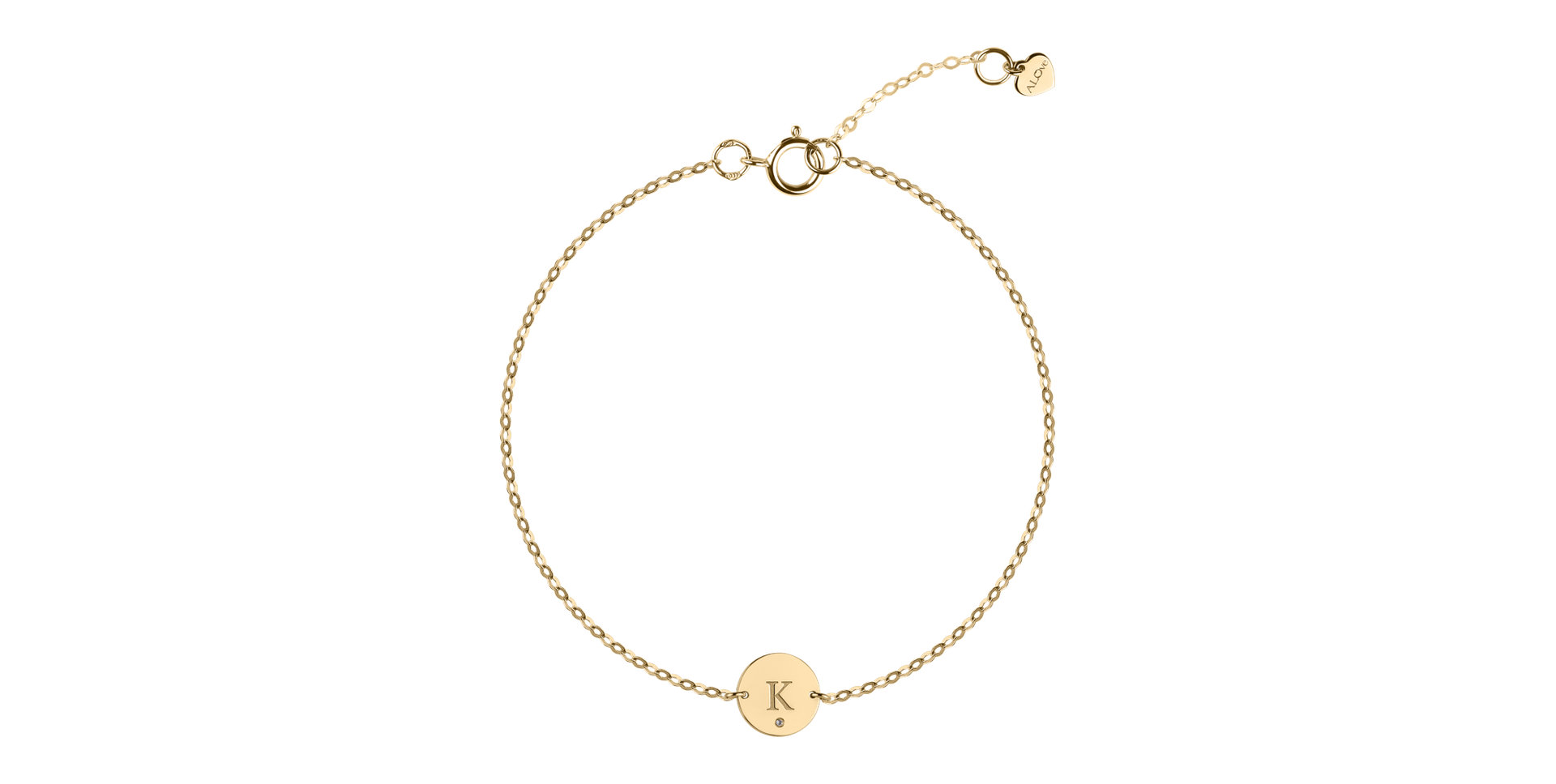 Náramok s diamantom Little Coins K