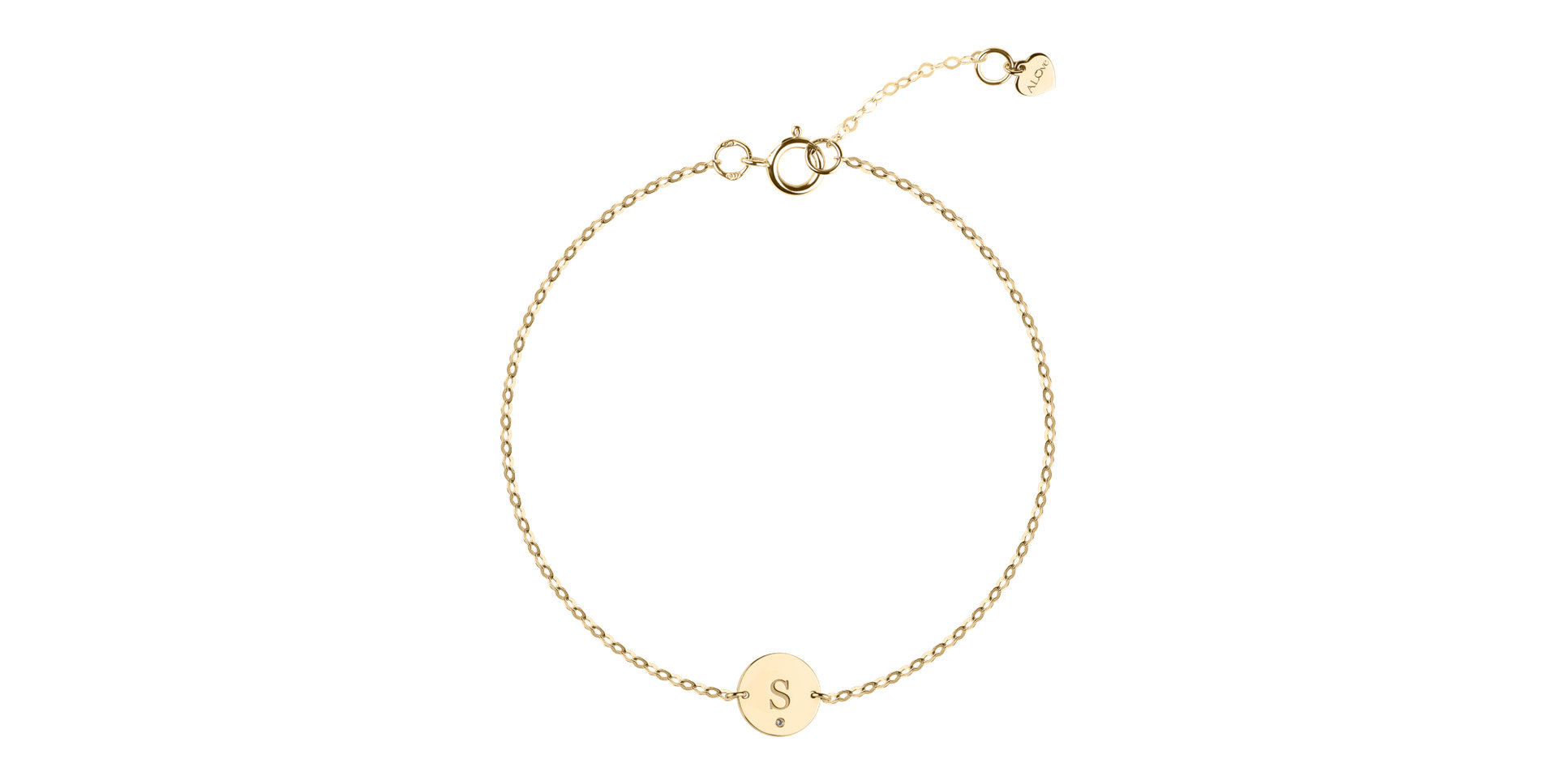 Náramok s diamantom Little Coins S