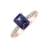 Prsteň so zafírom a diamantmi Divine Love4