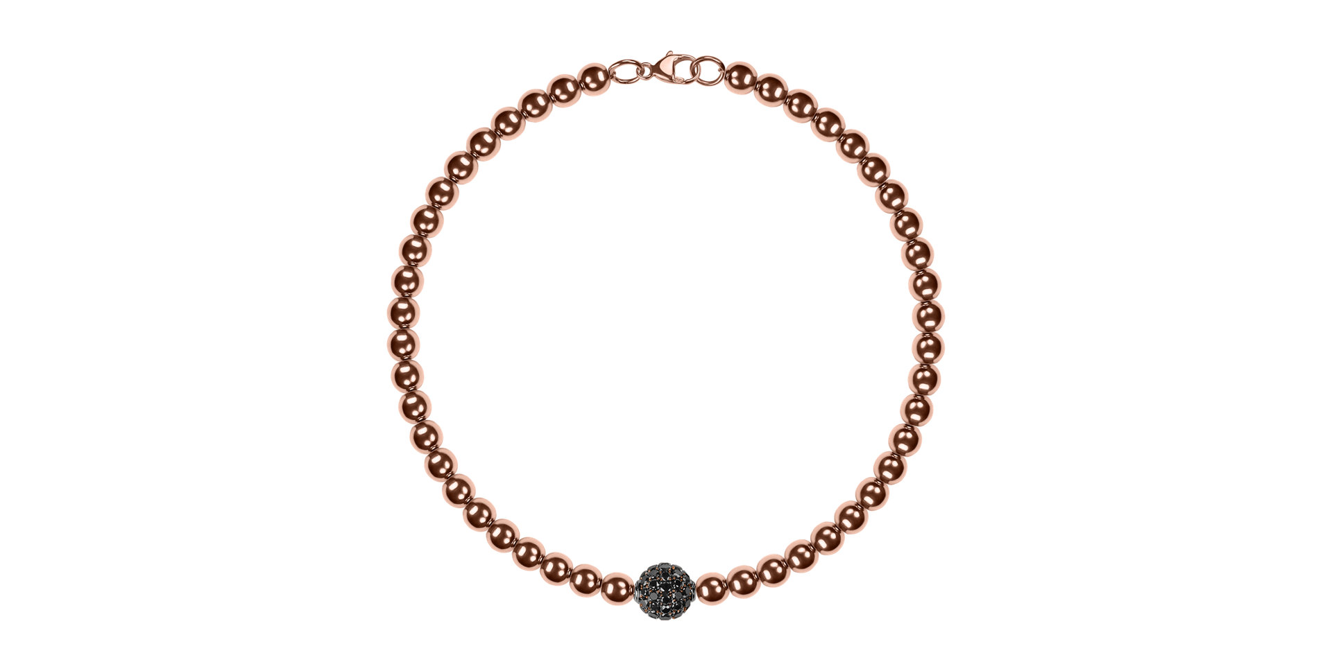 Náramok s čiernymi diamantmi Dazzling Allure
