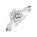 Prsteň s diamantom Blooming Love4
