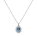 Náhrdelník s akvamarínom a diamantmi Princess Sparkle3