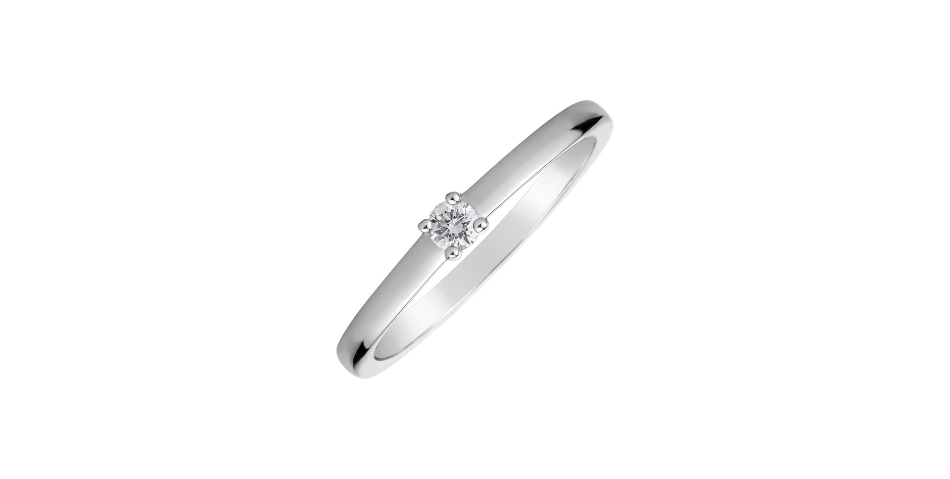 Prsteň s diamantom Spark of Love