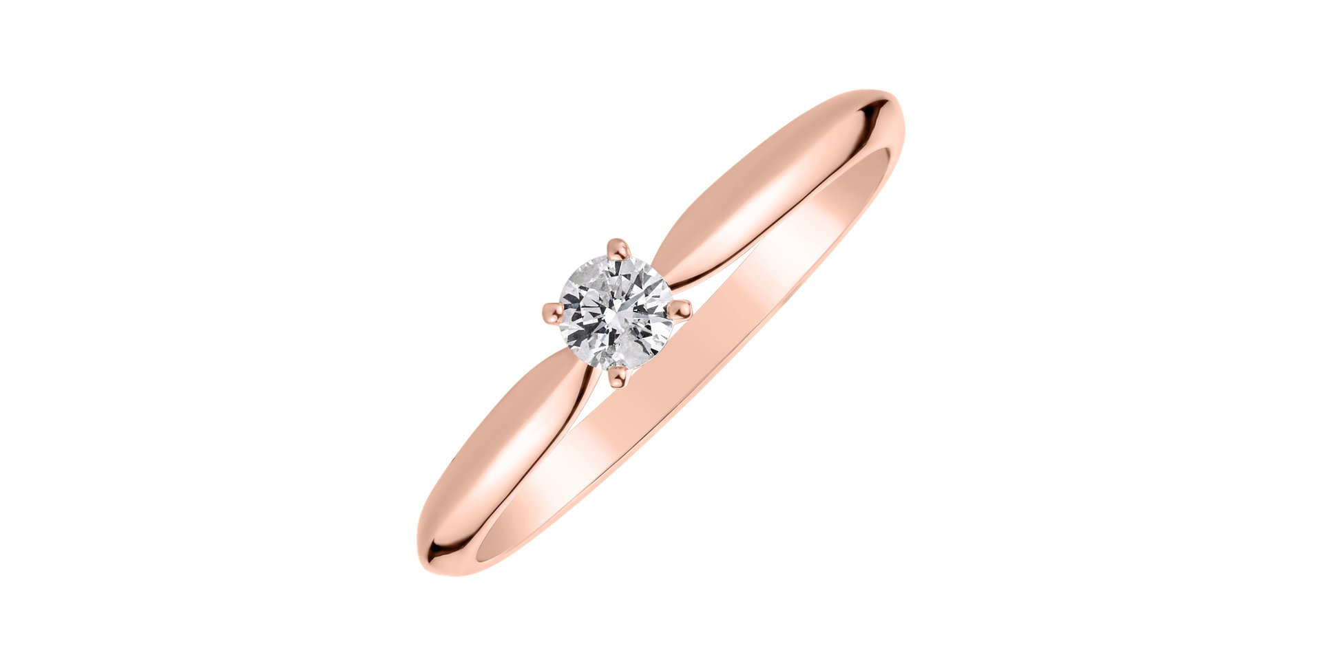 Prsteň s diamantom One Love