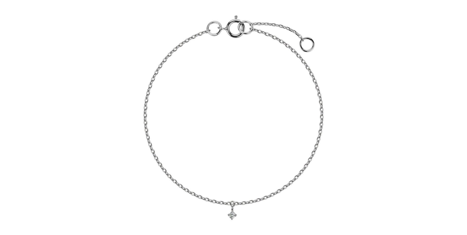 Náramok s diamantom Waltz