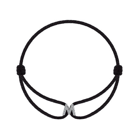 Náramok s diamantmi Miracle Alphabet