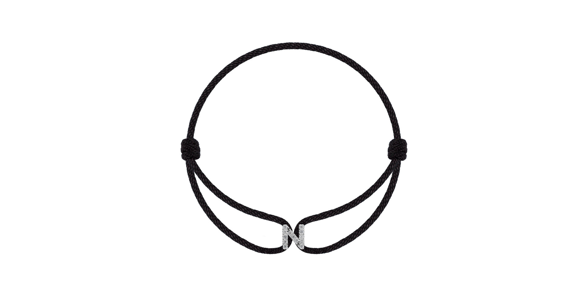 Náramok s diamantmi Miracle Alphabet