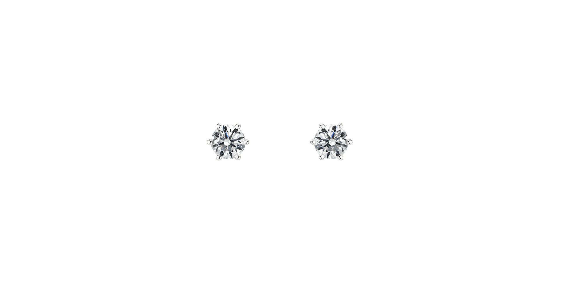 Náušnice s diamantom Essential Sparks