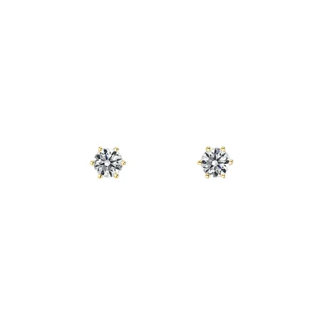Náušnice s diamantom Essential Sparks