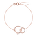 Náramok s diamantom Circle of Friends4