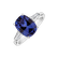 Prsteň s tanzanitom a diamantmi Egliate4
