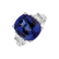 Prsteň s tanzanitom a diamantmi Lady Tanzanite3