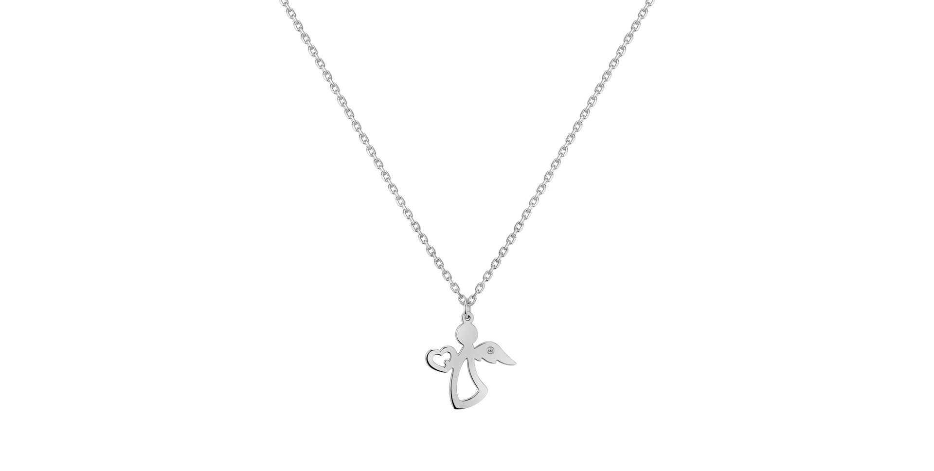 Náhrdelník s diamantom Angel of Love
