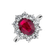 Prsteň s rubínom a diamantmi Sky Goddess3