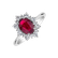 Prsteň s rubínom a diamantmi Princess Gem3