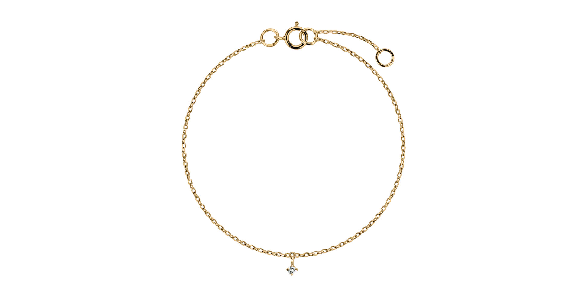 Náramok s diamantom Waltz