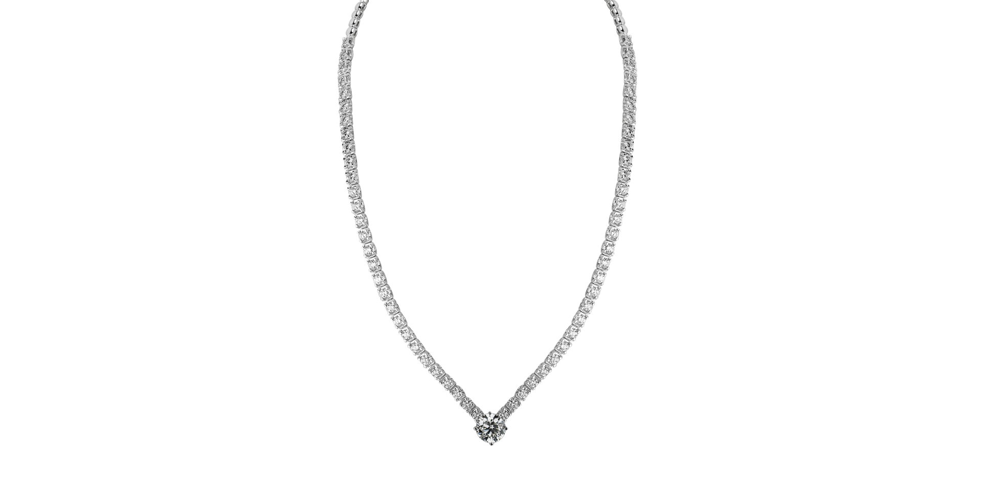 Náhrdelník s diamantmi Gremory