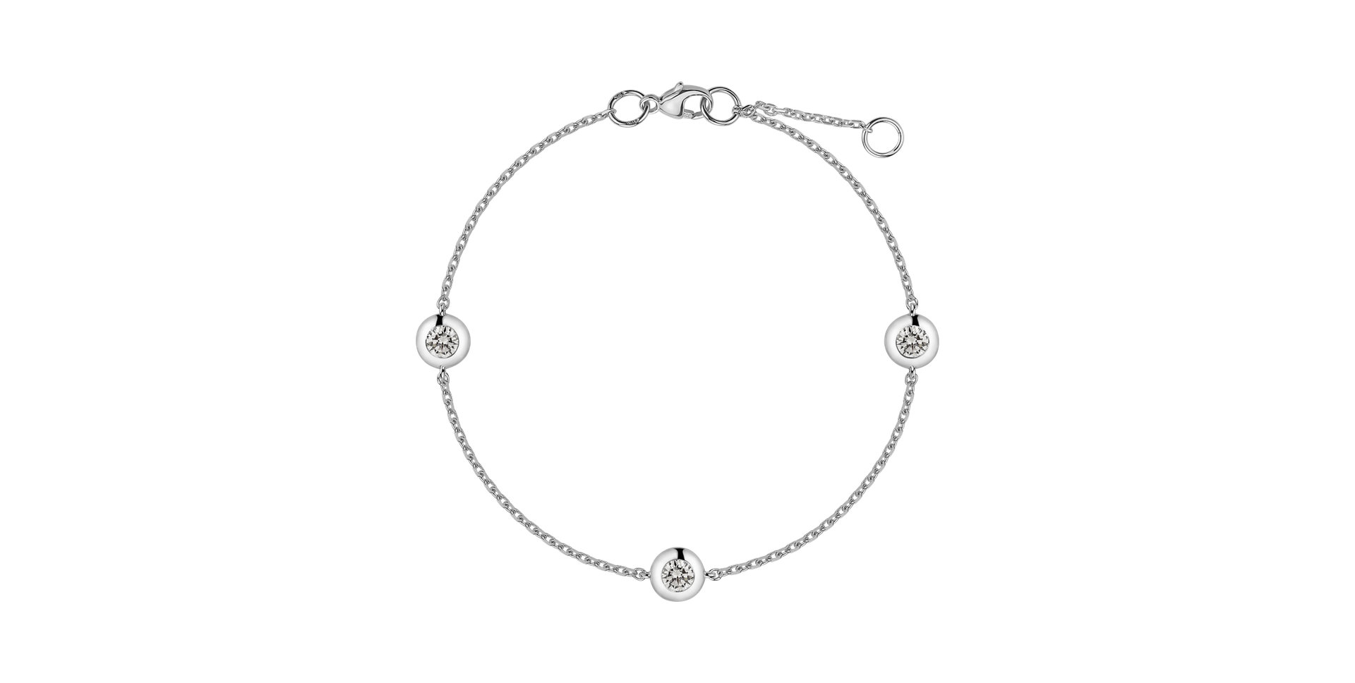 Náramok s diamantmi Sparkling Dots