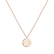Náhrdelník s diamantom Cut Coins F4
