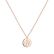 Náhrdelník s diamantom Cut Coins N4