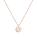Náhrdelník s diamantom Cut Coins S4