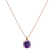 Náhrdelník s ametystom brazil Monsoon Bonbon4