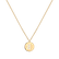 Náhrdelník s diamantom Cut Coins E4