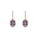 Náušnice s ametystom diamantmi Odyssey5