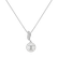 Náhrdelník s perlou a diamantmi Magical Key3