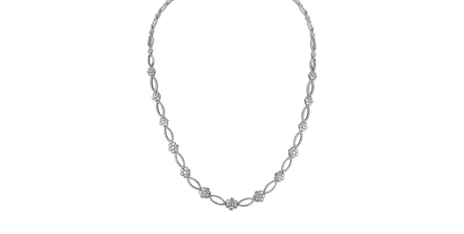 Náhrdelník s diamantmi Fantasme