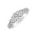 Prsteň s diamantmi Julia4