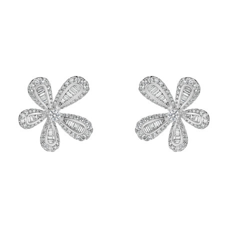 Náušnice s diamantmi Alissa
