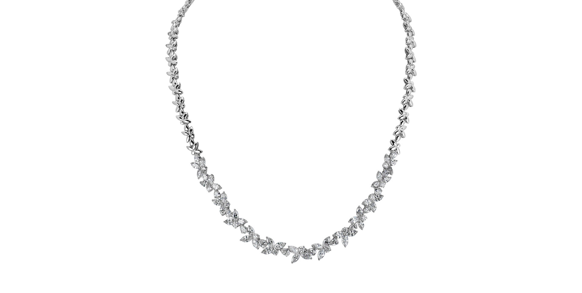 Náhrdelník s diamantmi Icy Spirit