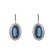Náušnice s topásom a diamantmi Melissa5