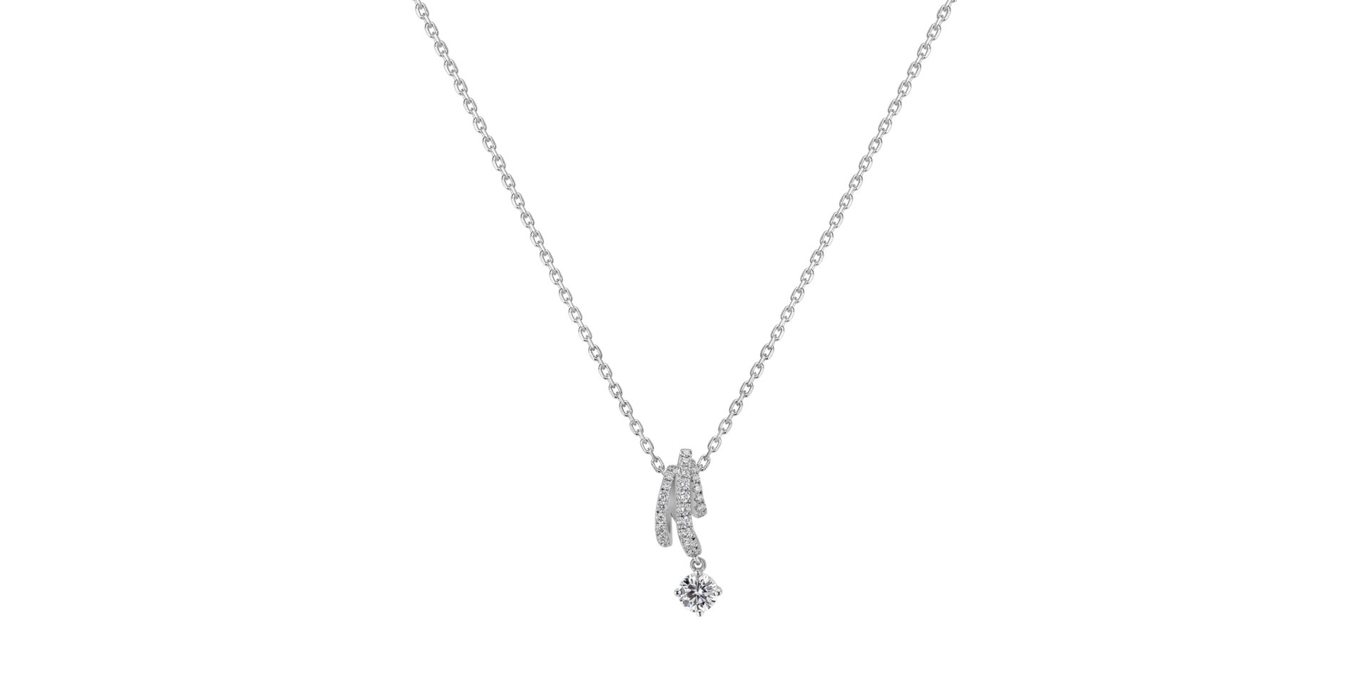 Přívěsok s diamantmi Lucky Exlusive