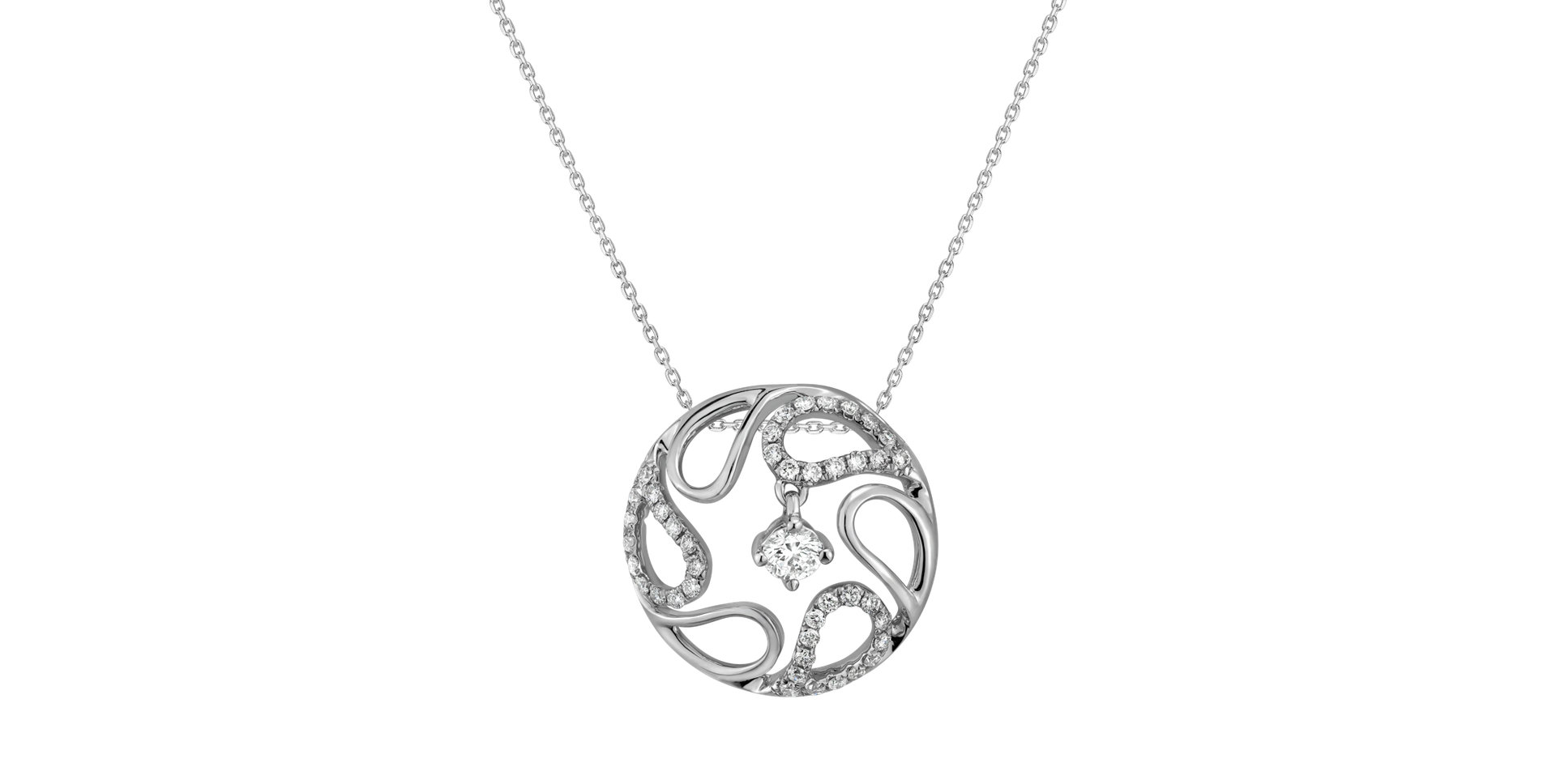Přívěsok s diamantmi Ladonna