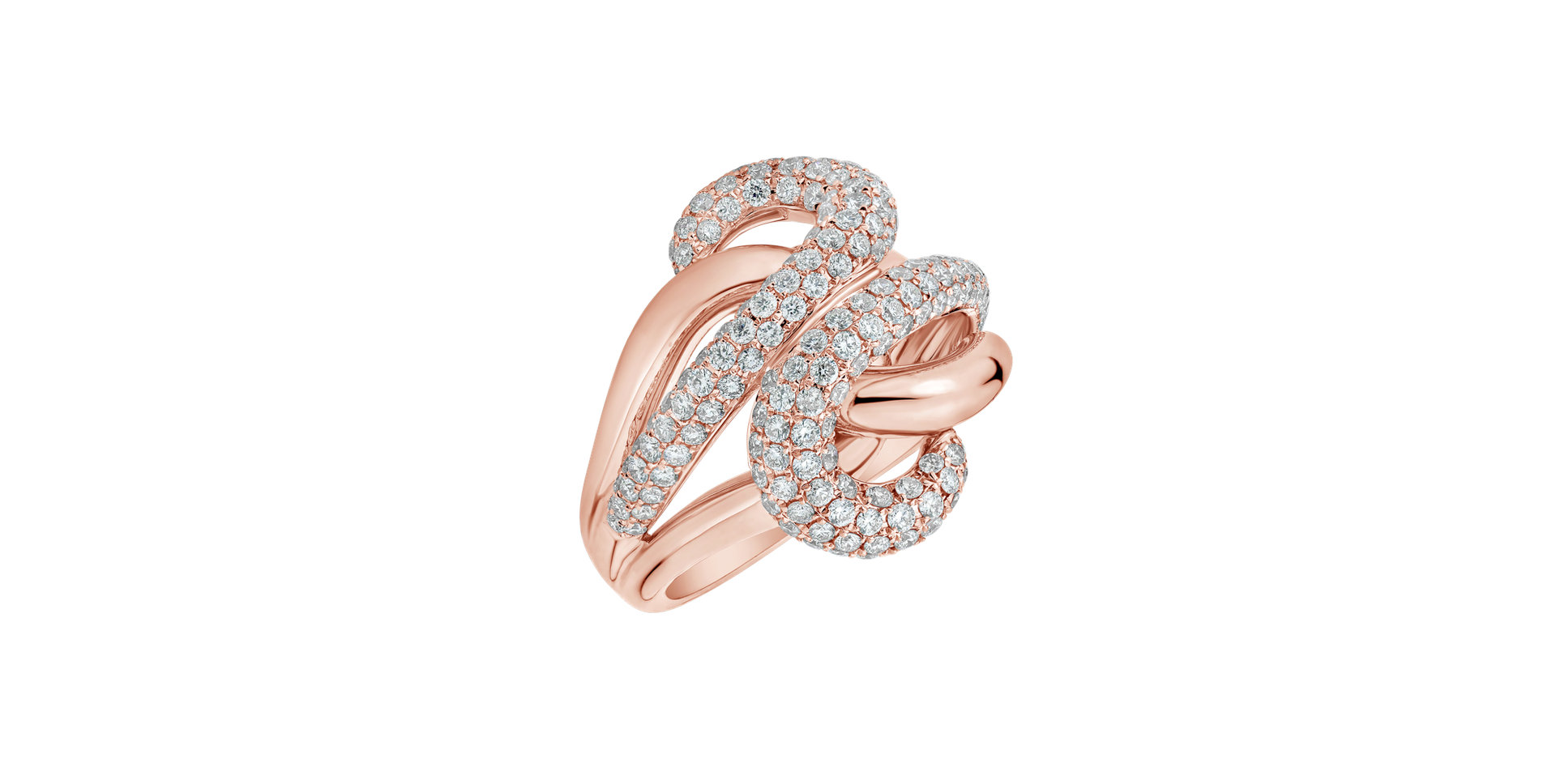 Prsteň s diamantmi Félicie