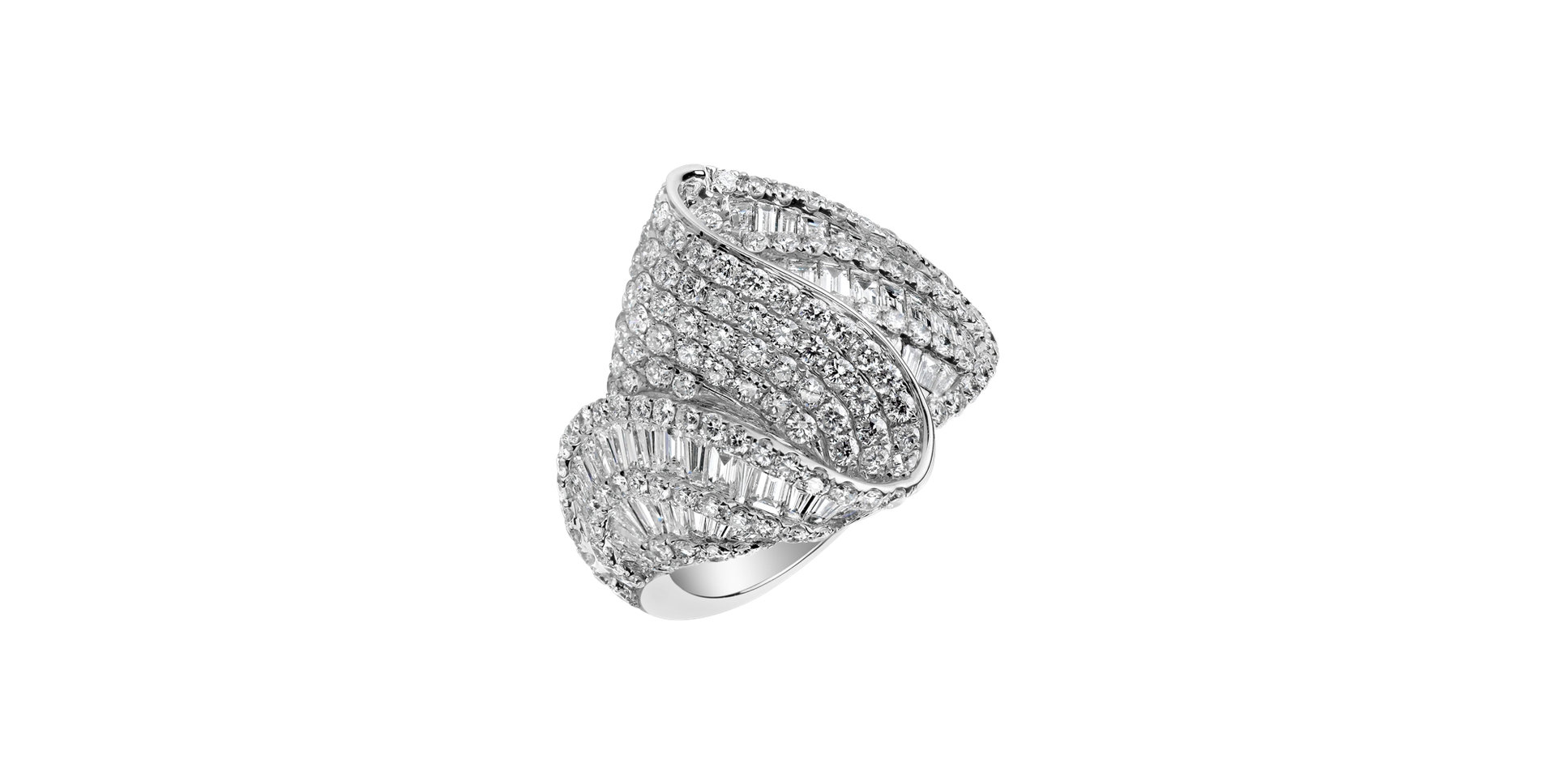 Prsteň s diamantmi Diamond Alegoria