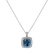 Přívěsok s topásom a diamantmi Maurita3